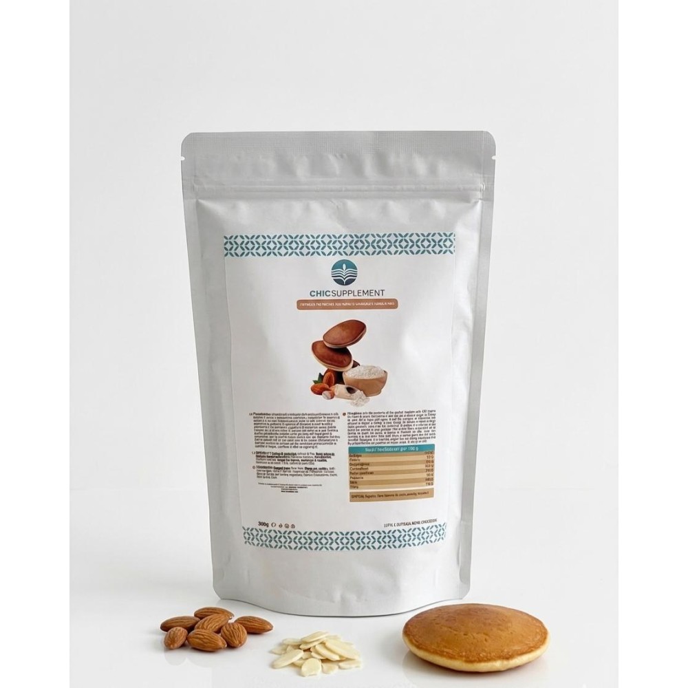 PREPARATO PER PANCAKE  CON FARINA DI MANDORLA E FARINA DI RISO