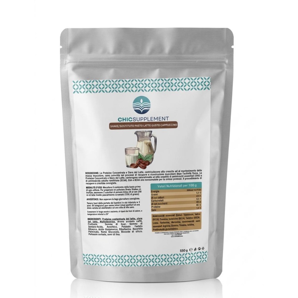 SHAKE/SOSTITUTO PASTO LATTE GUSTO CAPPUCINO